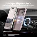 Magnetic for iPhone 12 Pro Max Case, Compatible with MagSafe, [Full Camera Protection][Screen Protector] Silicone Shockproof Protective Phone Case for iPhone 12 Pro Max 6.7", Hazel