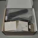 Aqara Smart Lock U300, Fingerprint Keyless Entry Door Lock with Handle, Matter Over Thread with Apple Home Keys, Touchscreen Keypad, Smart Lever Lock Supports Apple Home, Alexa, Google, IFTTT, Black