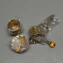 6 Assorted Mini Brass Bells with Loops for Hanging, Functional Decoration for Crafting, Door Chime, Wedding Chimes, Gold Color by SciencePurchase