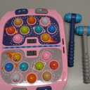 Whack Game Mole for Kids,Toys for 3-12 Year Old Boys and Girls,Whack Game Toy for Toddlers,Gifts for 3 4 5 6 7 8+ Girls Kids,Interactive Educational Toys with Sound and Light,PK Mode with 2 Hammers