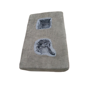 Side Cup Holder, Cushioned, Gray