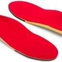 Spenco Polysorb Walker/Runner Athletic Insole Women's 9 - 10.5/Men's 8 - 9.5, Red