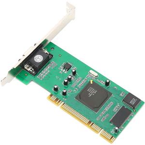 VBESTLIFE 8MB 32Bit VGA Graphics Card,PCI Graphics Card,8MB PCI Graphics Card,Support All Motherboards with PCI PlugIn,VOD Song System
