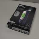 Braun ThermoScan 7+ Connect Digital Ear Thermometer - Family Care App Compatible, Age Precision Technology, Color-Coded Display, No. 1 Brand Recommended by Pediatricians (Black/Blue/Grey)