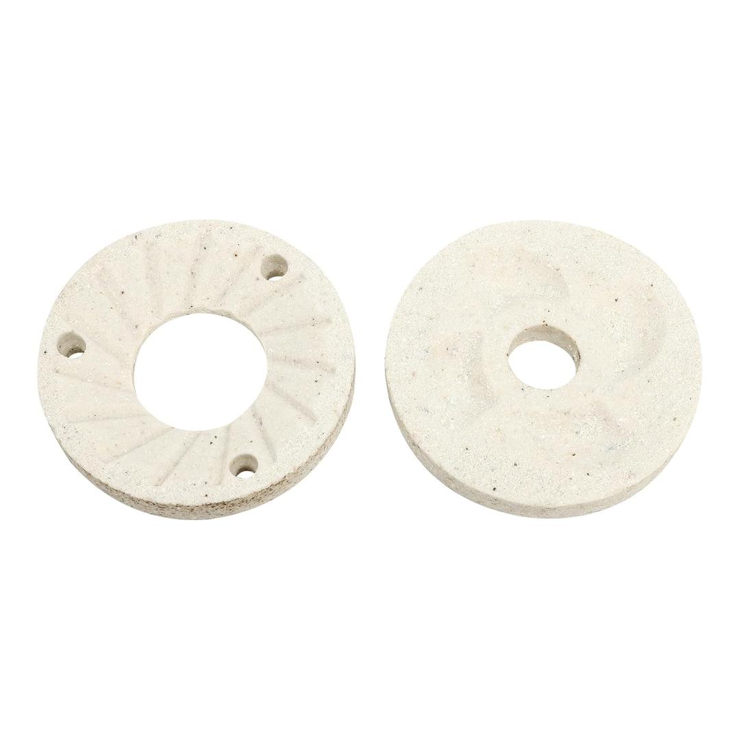 2pcs #150 General Milling Disc,Grain Grinder Mill Sheet,Electric Grain Milling Machine Disc Accessories for Grinding Slurry Wet&Dry,Model 150 Sand Milling Sheets