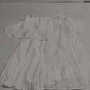 EXLURA Womens 2025 Summer Romper Dress Spaghetti Strap Pleated Beach Vacation Outfit Fashion Cruise Short Jumpsuit Outfits (X-Large, White)