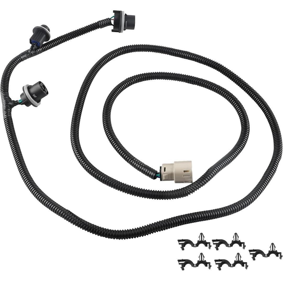 Tail Light Lamp Wiring Harness Replace 23295977 Compatible with for Silverado GMC Sierra 1500 2500 HD 3500 HD 2016-2019 Passenger Side