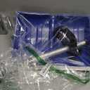 Snow Shovel for Driveway: 48" Ergonomic Dual D-Handles for Less Back Strain - Aluminum Wear Strip Cleaning Shovel - Lightweight and Portable Snow Removal Tool for Car Camping Outdoor (blue)