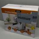 Espresso Machine with Milk Frother, 20 Bar Pressure Espresso Maker, Automatic & Manual, Compact Stainless Steel Coffee Machine for Cappuccino, Latte, Gift for Coffee Lover, Dad or Mom, Silver