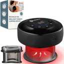 LifePro 4-in-1 Smart Red Light Therapy Cupping Massager Set - Truly Portable Rechargeable Electric Cupping Therapy Device for Targeted Muscle Relief and Skin Firming