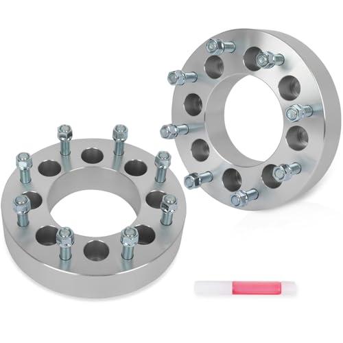 SCITOO 2Pcs 2 inch Wheel Adapters 8x170 to 8x200 with Studs 14x1.5 Bore 125mm Compatible with for Ford for F-350 Super Duty 2003-2022,for Ford for F-250 Super Duty 2003-2022