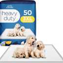 Pet Life Unlimited Heavy Duty 3XL Puppy Pads | Dog Pads | Training Pads | Odor Controlling Paw Activated Fragrance | Super Absorbent | Leak Proof | Made in The USA | 36" x 36" | 50 Count