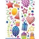 Attention Grabbers – Party Stickers, 50/Pk, 10 Pks/Case by Royal Brites®