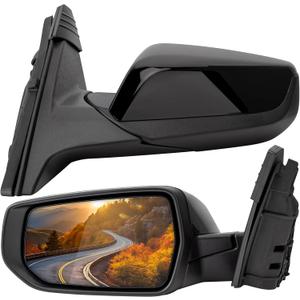 Left Driver Side Rear View Mirror Replacement for Chevrolet Chevy Malibu 2016 2017 2018 2019 2020 2021- Rearview Mirrors with 3Pins,Electric Adjustment, black