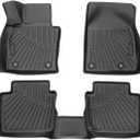 Powerty Floor Mats for 2023-2026 2027 Mazda CX50 CX-50 All Weather 3D TPE Anti-Slip Car Liners for 1st & 2nd Row Accessories