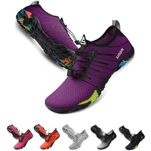 SIMARI Water Shoes for Women Men - Barefoot Quick-Dry Aqua Socks | Lightweight Swim Shoes for Surfing, Swimming, Beach Sports, Kayaking, Diving | Non-Slip Design Size 45/11.5
