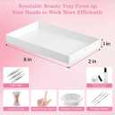 Facial Steamer Professional, Facial Steamer on Wheels with Storage Platform, Face Steamer with More Steam for Deep Cleansing and Hydration, Estheticians Steamer for Beauty, Spa and Home UseWhite