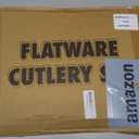 49-Piece Silverware Set with Organizer, Food-Grade Stainless Steel Flatware for 8, Cutlery Utensil Sets with Steak Knives, Rust-proof, Mirror Polished, Dishwasher Safe, Silver Tree Pattern