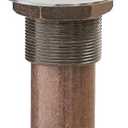 Homevacious 1 5/8" Bathroom Faucet Vessel Vanity Sink Pop Up Drain Assembly Stopper Without Overflow Copper Push & Seal
