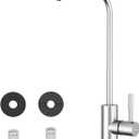 WEWE RO Drinking Water Faucet, Brushed Nickel, 1/4" & 3/8" Connectors