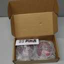 Motorcycle Turn Signal 3 1/4" Lens Covers 2 Pack, Retro Red Light Lense Rear Brake Taillight Lense Lamp Caps Universal for Harley Road King Electra Street Glide Heritage Softail Accessories