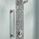 Moen YG0718CH Bathroom Safety 18-Inch Stainless Steel Modern Bathroom Grab Bar, Chrome