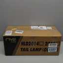 Huray Right Outer Tail Light for Toyota Highlander 2014-2016 Passenger Side Taillight Lamp Assembly Replacement for TO2805120 815500E100