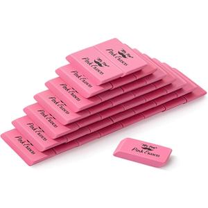 Mr. Pen- Pencil Erasers, 36 Pack, Pink, Large, Block Erasers for School, Pencil Erasers Bulk