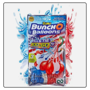 Zuru Bunch O Balloons 100 Rapid-Filling Self-Sealing Water Balloons 2 Pack