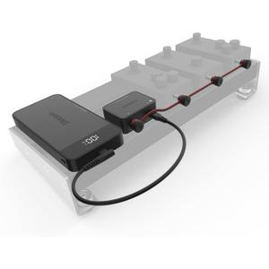 D'Addario Accessories XPND Pedal Power Battery Kit - Guitar Pedal Power Supply - USB Charging Battery with Customizable Daisy Chain