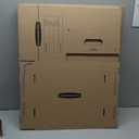 Bankers Box Small Classic Moving Box, 10-Pack, Reinforced Handles, Tape-Free Assembly, 15 x 12 x 10 Inches