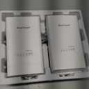 BrosTrend 5KM WiFi Bridge, Wireless Bridge Point to Point Outdoor, Long Range PtP PtMP for Camera, 2X Gigabit Ports, Plug&Play 5G 867Mbps, PoE Powered, Work with Starlink, Extend Network to Buildings