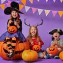 1 Pair Deer Antlers Headband Plastic Deer Antlers Branch Fake Rein Headdress Simulated Horn Hair Hoop for Halloween (Blue)