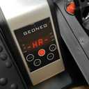 Under Desk Elliptical Machine, Electric Elliptical Exerciser for Senior, Quiet & Portable Seated Pedal Exerciser with Remote Control, Manual & Auto Mode, 12 Adjustable Speeds (Silvery)