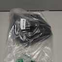 Silicone Coffee Mat, 24''x16'' Bar Mat with Detachable Dish Drying Mat - Fits Under Coffee Maker & Dish Rack (Black)