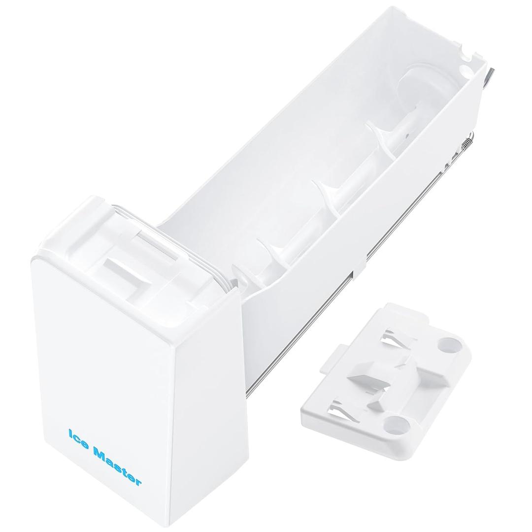 Upgraded DA63-06925A Refrigerator Ice Maker Tray Compatible with Samsung Ice Bucket Replacement DA63-06925Ax002 Tray Ice Bucket AP6034185, RF32FMQDBSR, RF31FMESBSR, RF28R6201DT, RF28K9380SR Ice Bin