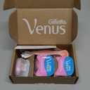 Gillette Venus ComfortGlide White Tea Women's Razor, Handle + 4 Blade Refills