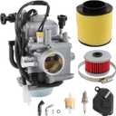 Carburetor Compatible with Honda TRX350ES/FE/FM/TE/TM Rancher 2000-2006, TRX450FE/FM/ES/S Foreman 1998-2004, TRX350/300FW Fourtrax