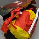 8ft Long Christmas Inflatable Santa Claus & Snowman on Sleigh with Reindeers, Xmas Blow up Yard Decorations with Built-in LED Lights for Outdoor Garden Lawn Xmas Holiday Decor