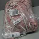 Pink Heated Blanket Full Size Electric Blanket with 5 Heating Level & 10 Hour Timer, Upgraded Flannel Lightweight but Warmer, ETL Certified & Overheat Protection, Gifts for Grandma(Dusty Pink) (72" x 84" Full)