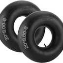 AZIEMARS 2 Pack 20X8-8 20X7-8 19X7-8 Inner Tube for ATV Quad 4 Wheeler Go Kart Baja Warrior Mini Bike Lawn Tractor Snow Blower Golf Cart Garden Trailer Heavy Duty Lawn Mower