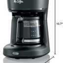 Mr. Coffee 5-Cup Mini Brew Switch Coffee Maker, Black