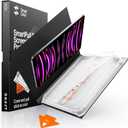 SMARTDEVIL 2 Pack Screen Protector for iPad Pro 12.9 Inch (6th/5th/4th/3rd Generation, 2022/2021/2020/2018) with Easy-Install Tray[Military Grade Shatterproof]9H+ Hardness Tempered Glass, HD Clarity, Dust & Bubble Free