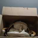 Baby Swings for Infants, Monamii Baby Swing, Infant Swing with 5 Speeds, 10 Lullabies, Electric Swing for Baby, Indoor & Outdoor Use (Beige)