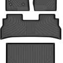 HAFIDI® Floor Mats & Cargo Liner Set Fit for Chevy Trax & Buick Envista 2024 2025 2026 All Weather Protection TPE Anti-Slip Automotive Full Set Floor Liners Custom Trax Accessories - Black