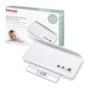 Beurer BY82 Multifunctional Baby Scale for Infants, Pets, Kids, & Adults up to 396lbs, Measures in 4 Units with Backlit Digital Display & Hold Function for Accuracy, Animal Scale for Cats and Dogs