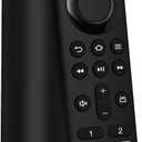 Replacement Remote Control Compatible with Fire Smart TV Stick 4K(1st/2nd Gen)/TV Stick (2nd Gen/3rd Gen/Lite/4K Max), FireStick Remote for Smart TV 3rd Gen & Cube with Voice Controller (Black)