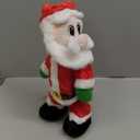 SdeNow Twerking Santa Claus,Booty Shaking Santa Dancing Santa Claus with Music Singing Animated Christmas Santa Toys for Kids- English Song