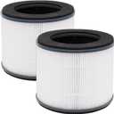 Replacement Filter Compatible with Homedics Air Purifier Model AP-T10 AP-T10-BK, AP-T10-WT, Part# AP-T10FL (2-Pack)