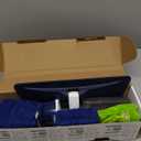 Microfiber Spray Mop for Floors Cleaning: Wet Dry Hardwood Floor Mops with 3 Washable Reusable Pads for Swiffer Powermop - Flat Mop with Sprayer for Tile Wood Laminate Vinyl Marble (Dark Blue)